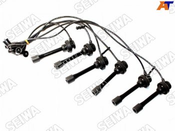 3 599 р. Провода высоковольтные MITSUBISHI PAJEROMONTERO SPORT K96W 98-09 6G72 (кругл. резин.) SEIWA 54109  с доставкой в г. Керчь. Увеличить фотографию 1
