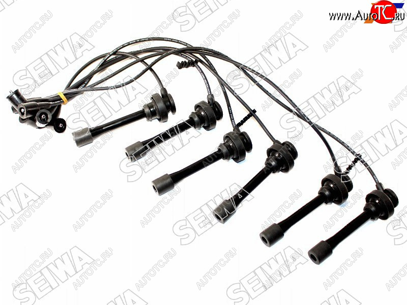 3 599 р. Провода высоковольтные MITSUBISHI PAJEROMONTERO SPORT K96W 98-09 6G72 (кругл. резин.) SEIWA 54109  с доставкой в г. Керчь