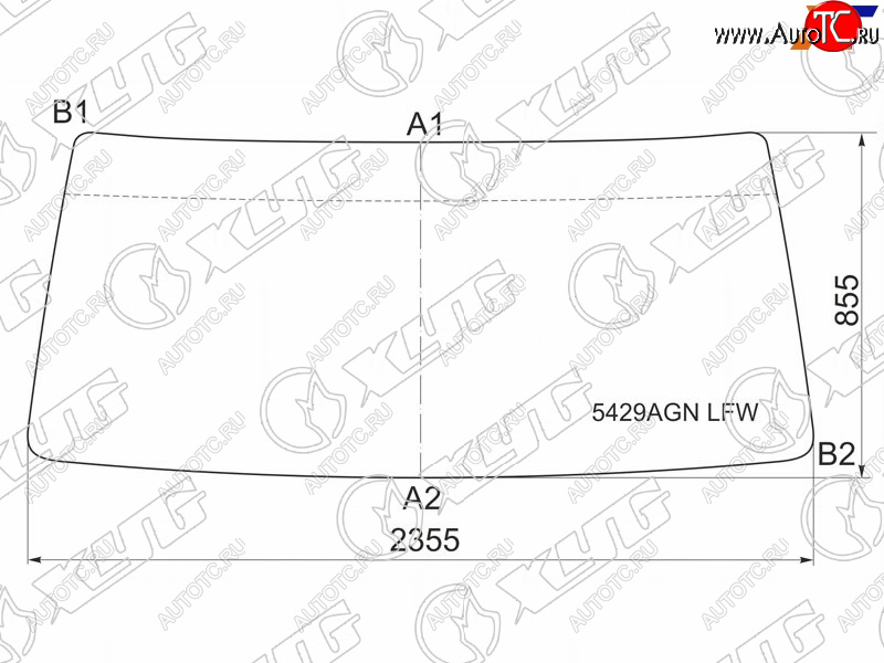 10 849 р. Стекло лобовое Mercedes-Benz Actros 96-  Foton Auman EST A (BJ4189) 22-  Sisu 6x2 00-  ГАЗ Валдай XYG 5429AGN LFW  с доставкой в г. Керчь