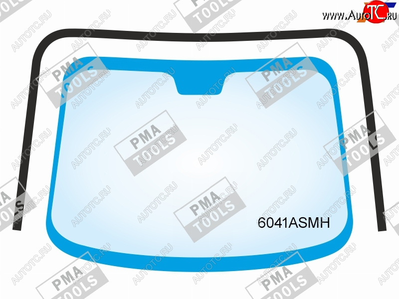 1 299 р. Молдинг лобового стекла (П-образный) PMA                   Nissan Note  1 (2004-2013) E11 дорестайлинг, E11 рестайлинг  с доставкой в г. Керчь