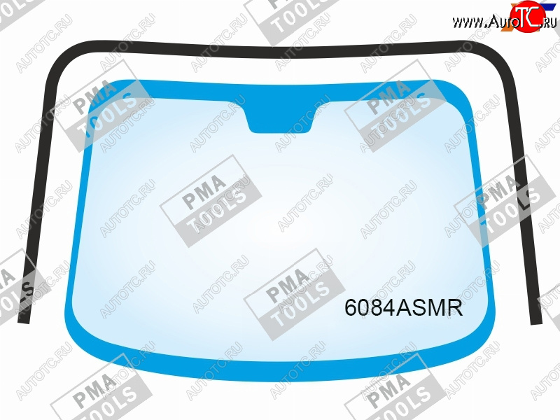 3 399 р. Молдинг лобового стекла (П-образный) PMA Nissan Qashqai 2 J11 дорестайлинг (2013-2019)  с доставкой в г. Керчь