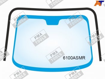 Молдинг лобового стекла (П-образный) PMA Nissan Murano  3 Z52 (2015-2025) дорестайлинг, рестайлинг