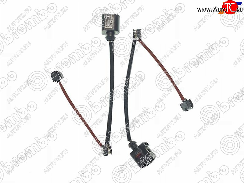 729 р. Датчик износа тормозных колодок RR VW TOUAREG 02-PORSCHE CAYENNE 02- (2 шт)  Audi Q7  4L (2005-2015), Porsche Cayenne ( 955,  957) (2002-2010), Volkswagen Touareg  GP (2002-2010)  с доставкой в г. Керчь