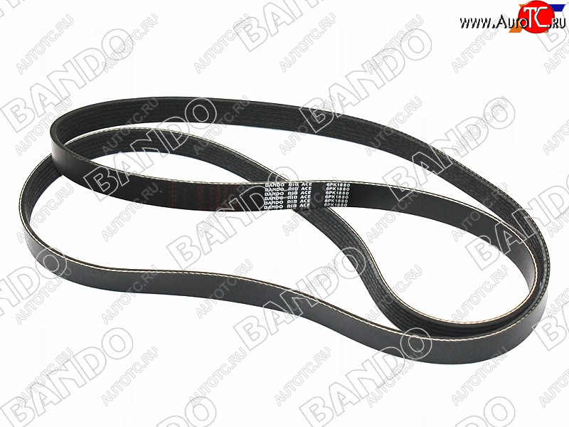 2 299 р. Ремень поликлин TOYOTA 1ZZFE ZCA2#ZZV50ZZT24# MITSUBISHI 4G69 AIRTREKOUTLANDER CU5W 03-06 BANDO 6PK1880  с доставкой в г. Керчь