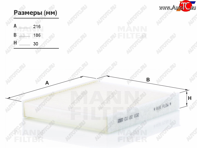999 р. Фильтр салона MANN  Lexus RX  200T (2015-2017), Lexus RX350  AL20 (2015-2019), Toyota C-HR  NGX10, ZGX10 (2016-2025), Toyota Prius  XW50 (2015-2025)  с доставкой в г. Керчь