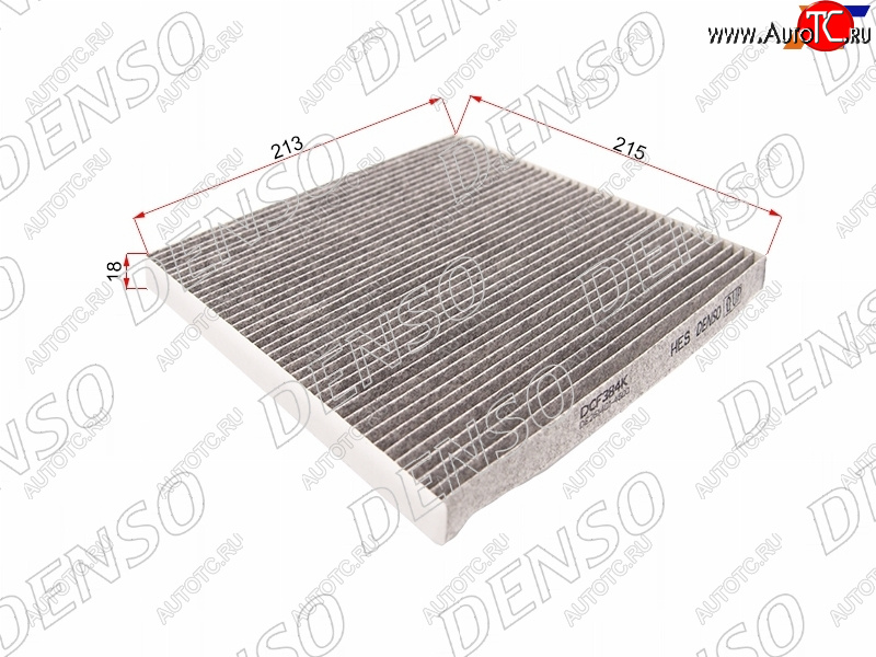 1 039 р. Фильтр салона TOYOTA IPSUM 01-09HARRIERLEXUS RX 03-08LAND CRUISER PRADO 120 02-09                 DENSO DCF384K  с доставкой в г. Керчь