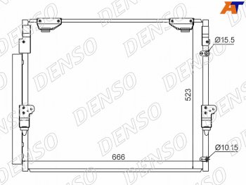35 999 р. Радиатор кондиционера Toyota Land Cruiser (J200) 07-21  Lexus LX 07-23  Toyota Sequoia 07-22  Tun DENSO DCN50036  с доставкой в г. Керчь. Увеличить фотографию 1