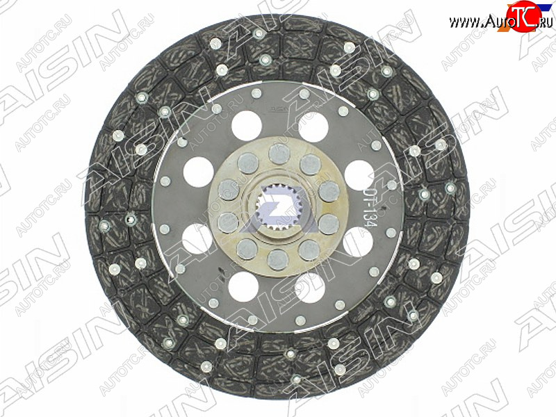 9 849 р. Диск сцепления TOYOTA HIACEHILUX SURFLAND CRUISER PRADO 1KZTE 93- AISIN DT-134  с доставкой в г. Керчь