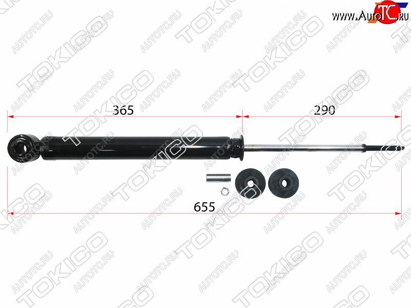 5 999 р. Стойка задняя LH=RH TOKICO Opel Agila B (2007-2014)  с доставкой в г. Керчь
