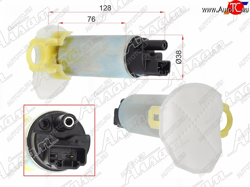 8 999 р. Топливный насос TOYOTA CAMRYHIGHLANDER LEXUS RX270350 2GR-FE                                      AISAN EFP0-31370  с доставкой в г. Керчь