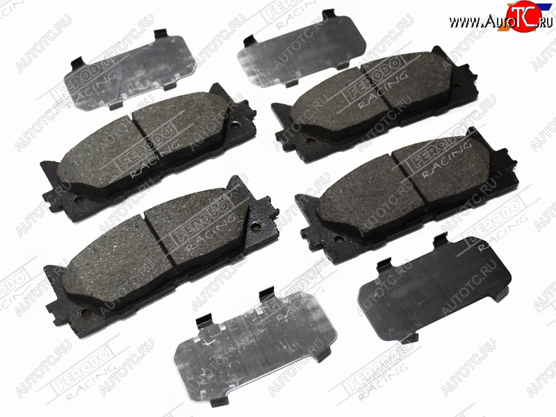 4 649 р. Колодки тормозные FERODO (передние)  Toyota Camry ( XV40,  XV50) (2006-2014) дорестайлинг, рестайлинг  с доставкой в г. Керчь