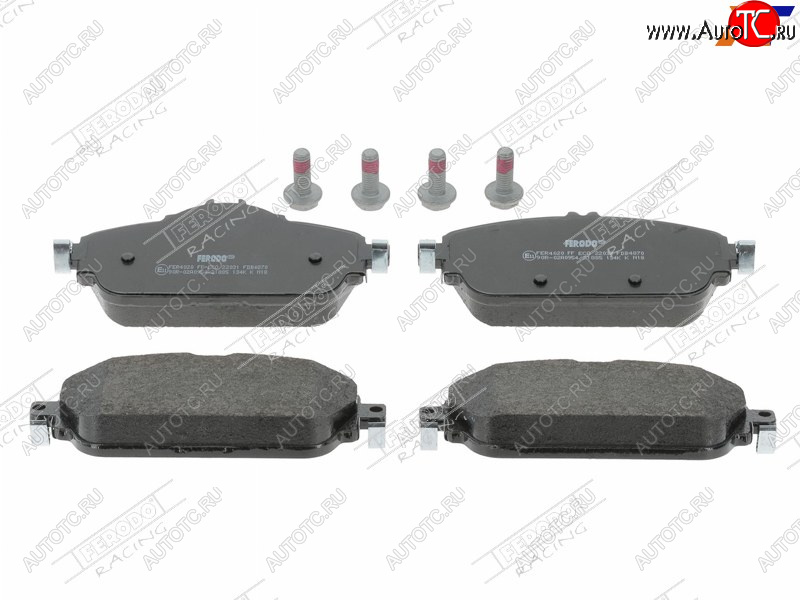 6 349 р. Колодки тормозные FERODO (передние) Mercedes-Benz C-Class W205 дорестайлинг седан (2015-2018)  с доставкой в г. Керчь