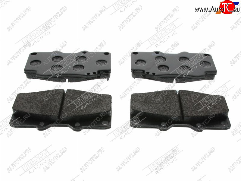3 899 р. Колодки тормозные FERODO (передние)  Toyota Hilux  AN10,AN20 - Land Cruiser Prado  J90  с доставкой в г. Керчь