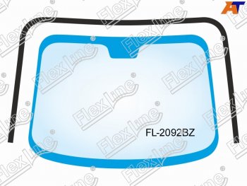 Молдинг лобового стекла (П-образный) FLEXLINE BMW 3 серия  E46 (1998-2005) седан дорестайлинг, седан рестайлинг