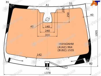 15 749 р. Стекло лобовое (Обогрев полный Датчик дождя) LADA XRAY 15-  XRAY Cross 18- SISECAM 4591AGNHM  с доставкой в г. Керчь. Увеличить фотографию 1