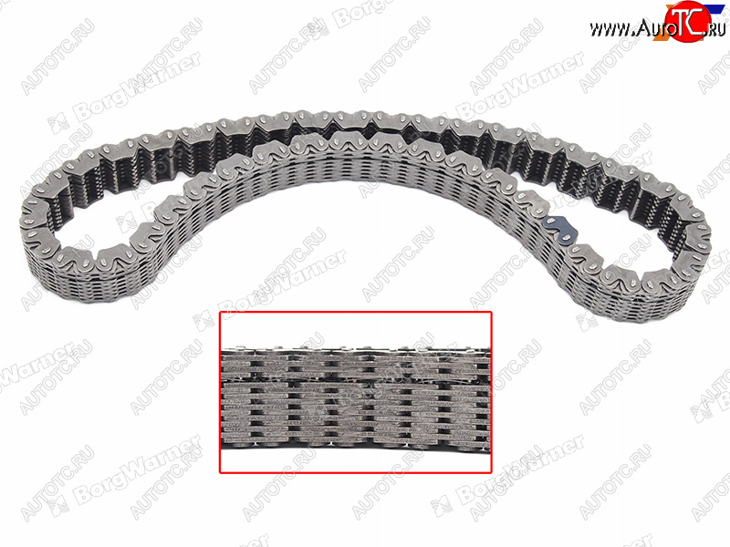15 799 р. Цепь раздатки NISSAN ARMADAATLASNAVARAPATHFINDER 05- BORG WARNER 201HV3504RCF-80AS  с доставкой в г. Керчь