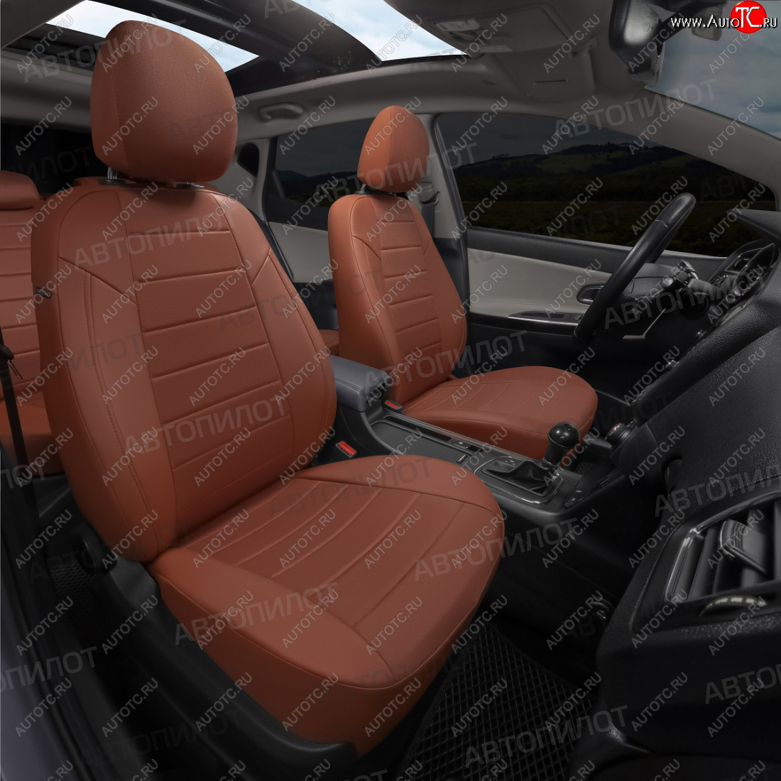 13 849 р. Чехлы сидений (экокожа/алькантара, S-Line) Автопилот  Audi Q5  8R (2008-2017) дорестайлинг, рестайлинг (коричневый)  с доставкой в г. Керчь