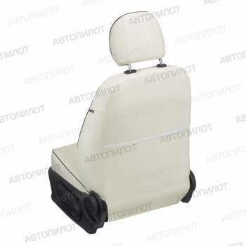 14 249 р. Чехлы сидений (экокожа) Автопилот Ромб  Chery Amulet (Corda)  A15 (2003-2010) лифтбэк (белый)  с доставкой в г. Керчь. Увеличить фотографию 3