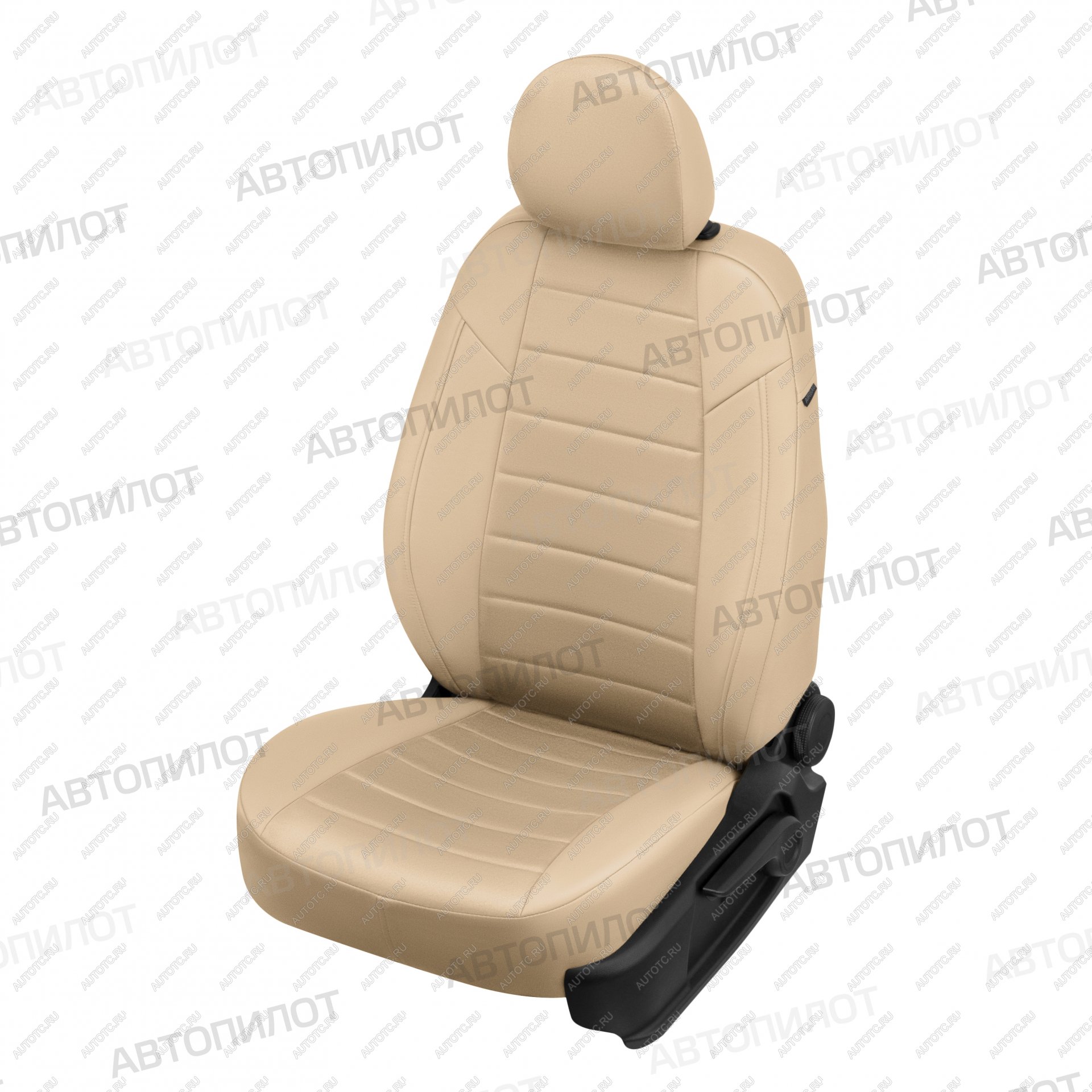7 499 р. Чехлы на сиденья Алькантара (2 места экокожа) Автопилот Ford Tourneo (2003-2013) (бежевый)  с доставкой в г. Керчь