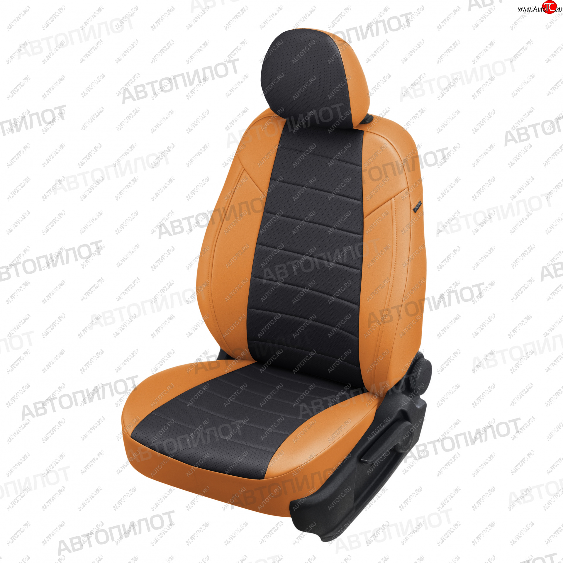 21 599 р. Чехлы на сиденья Экокожа (9 мест экокожа) Автопилот  Ford Transit ( 4) (2014-2025) цельнометаллический фургон,  рестайлинг (оранжевый/черный)  с доставкой в г. Керчь