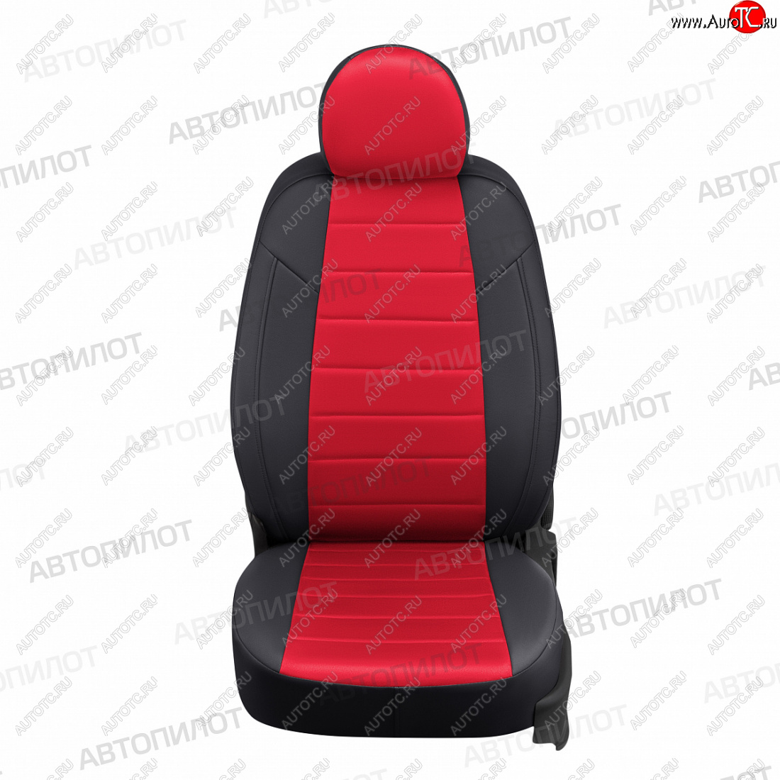 8 249 р. Чехлы сидений (экокожа/алькантара) Автопилот Geely Coolray SX11 дорестайлинг (2018-2023) (черный/красный)  с доставкой в г. Керчь