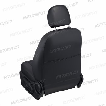 8 499 р. Чехлы сидений (экокожа, 60/40) Автопилот Ромб Hyundai Accent 2 LC седан дорестайлинг (ТагАЗ) (1999-2012) (черный)  с доставкой в г. Керчь. Увеличить фотографию 3