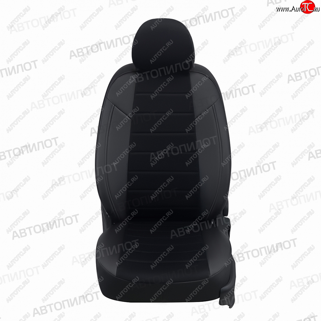 12 999 р. Чехлы сидений (экокожа/алькантара, 8 мест) Автопилот Hyundai Starex/Grand Starex/H1 TQ рестайлинг (2014-2018) (черный)  с доставкой в г. Керчь