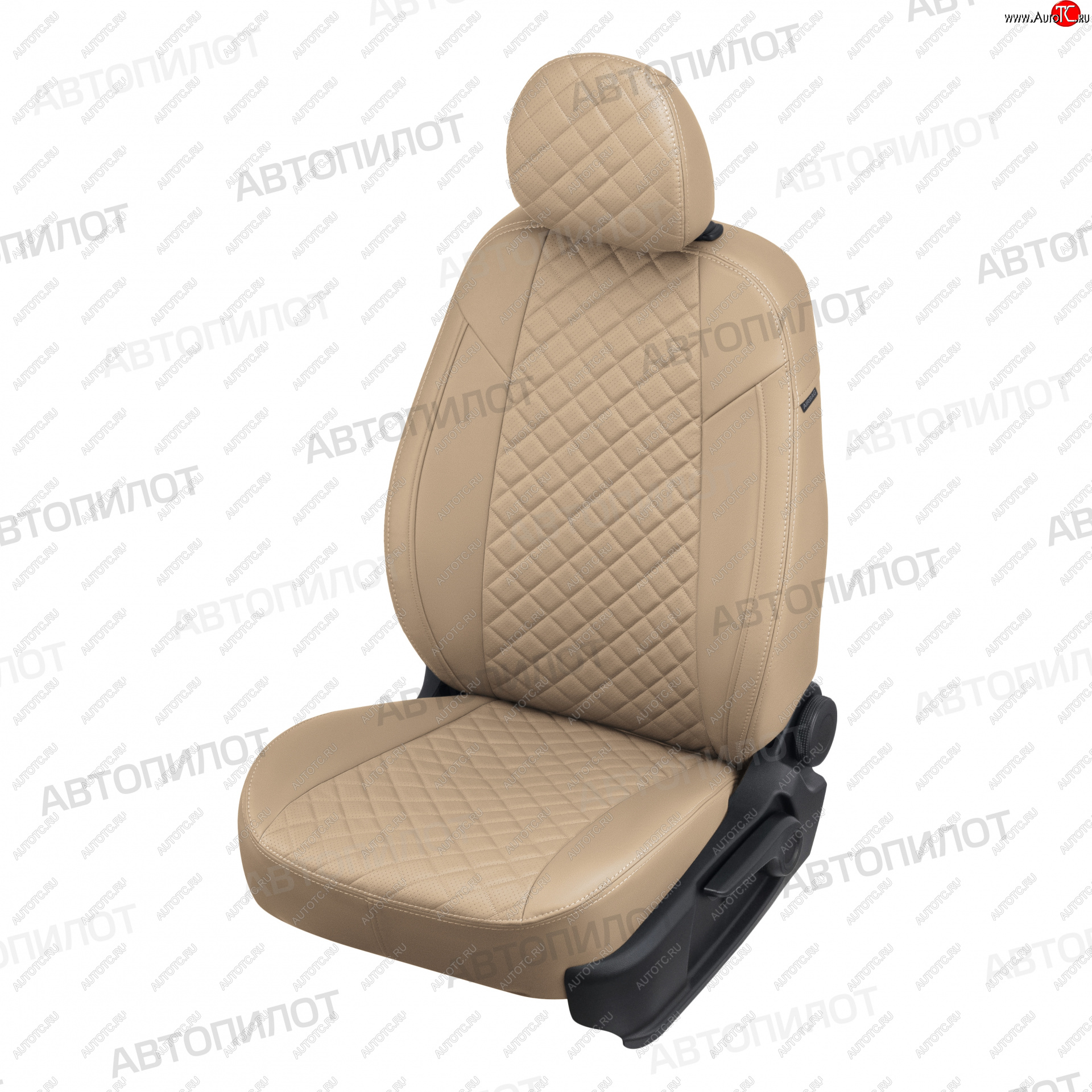 14 249 р. Чехлы сидений (экокожа) Автопилот Ромб  Hyundai I30  2 GD (2011-2017) дорестайлинг универсал, дорестайлинг, хэтчбэк 5 дв., рестайлинг универсал, рестайлинг, хэтчбэк 5 дв. (темно-бежевый)  с доставкой в г. Керчь