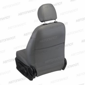 14 249 р. Чехлы сидений (экокожа) Автопилот Ромб  Hyundai Santa Fe  SM (2000-2012) (серый)  с доставкой в г. Керчь. Увеличить фотографию 3