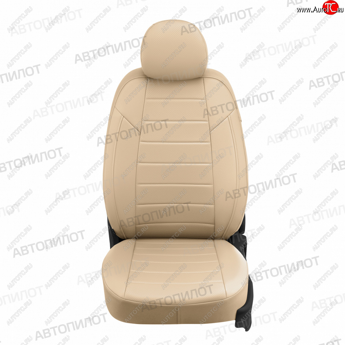 13 649 р. Чехлы сидений (экокожа) Автопилот  Hyundai Terracan  HP (2001-2007) дорестайлинг, рестайлинг (бежевый)  с доставкой в г. Керчь