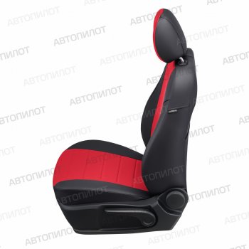 13 649 р. Чехлы сидений (экокожа) Автопилота  Hyundai Tucson  TL (2015-2021) дорестайлинг, рестайлинг (черный/красный)  с доставкой в г. Керчь. Увеличить фотографию 5