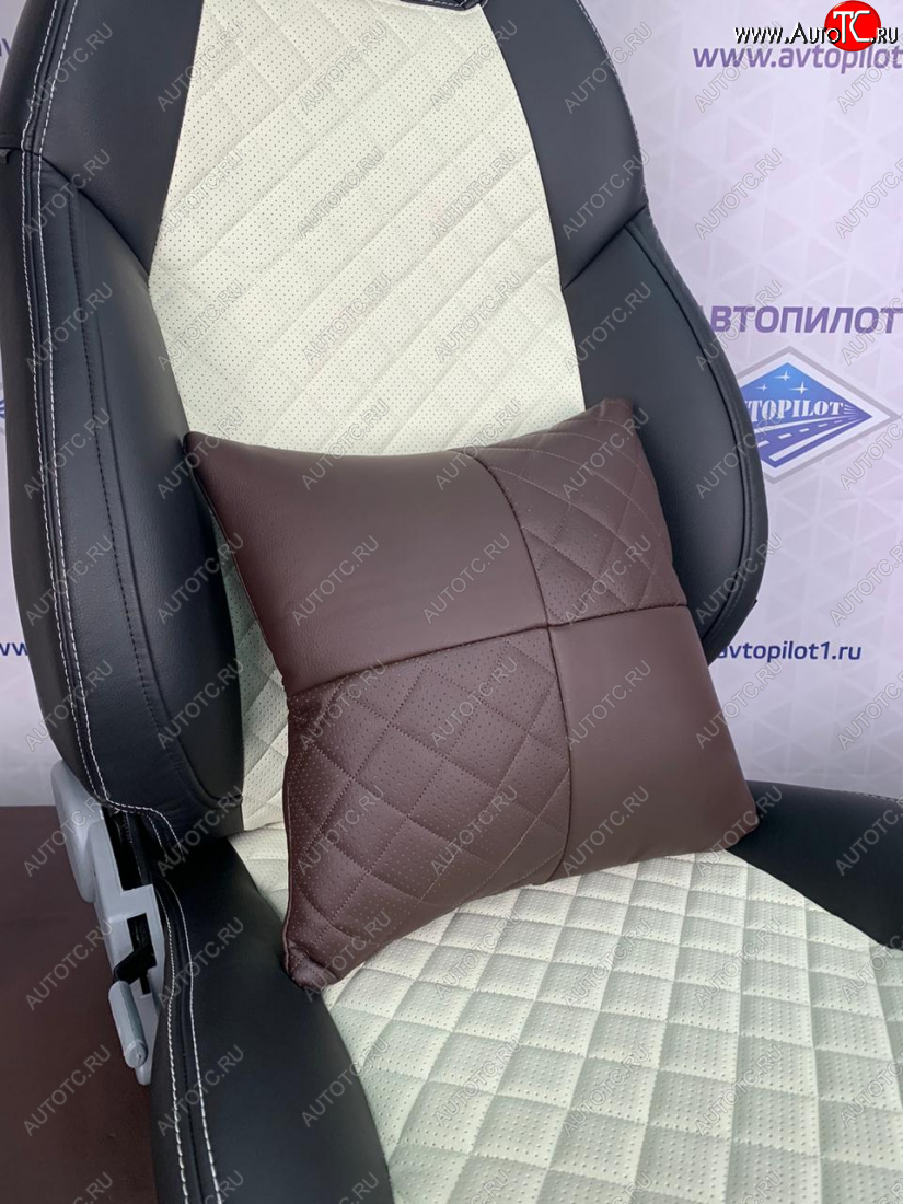 419 р. Подушки в салон автомобиля (Модель №1) экокожа РОМБ  podr033  с доставкой в г. Керчь