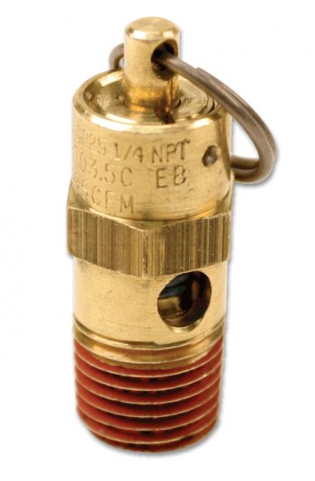799 р. Клапан предохранительный VIAIR 145 PSI, 14M Viair 92145  с доставкой в г. Керчь. Увеличить фотографию 1