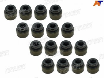 2 689 р. Комплект маслосъёмных колпачков TOYOTA 1ZZ-FEM20AFKS1-2MZ-FE1-2AZ#2ZR-FE3S-FSE впусквыпуск (16 VICTOR REINZ 12-54024-01  с доставкой в г. Керчь. Увеличить фотографию 1