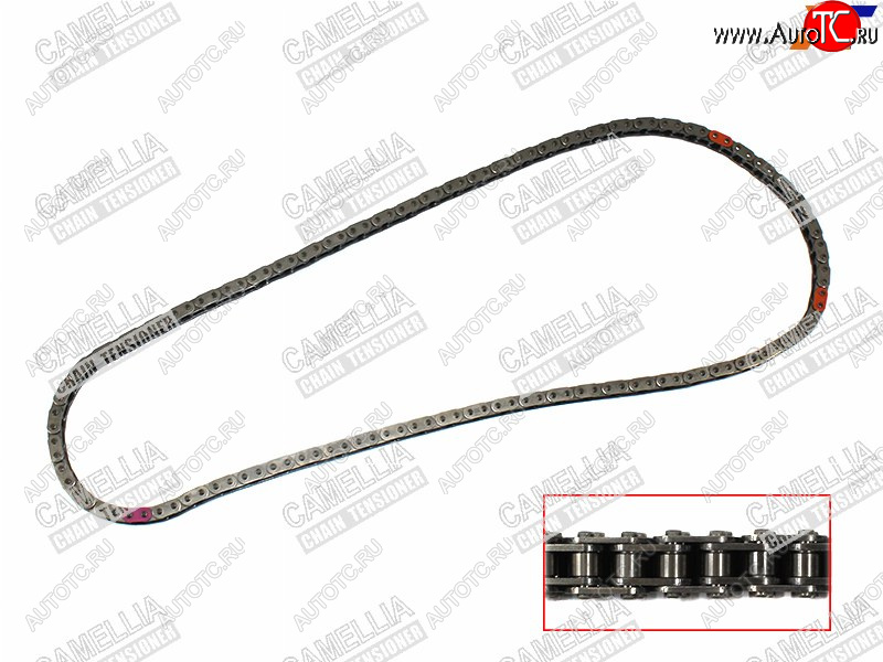 6 249 р. Цепь ГРМ TOYOTA AURISAVENSISAXIOFIELDERISISPREMIOALLIONWISH 1-2ZR-FAE 09- CAMELLIA 13506-37040  с доставкой в г. Керчь