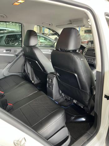 5 999 р. Чехлы на сиденье Экокожа (со столиками экокожа) Seintex  Volkswagen Tiguan  NF (2011-2017) рестайлинг (черный)  с доставкой в г. Керчь. Увеличить фотографию 2