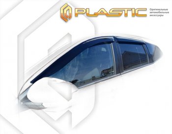 2 079 р. Дефлектора окон CA-Plastic Toyota Rush F800 дорестайлинг (2017-2025) (серия Сlassic полупрозрачный)  с доставкой в г. Керчь. Увеличить фотографию 2