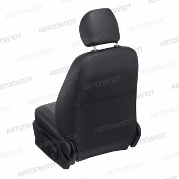 14 249 р. Чехлы сидений (экокожа) Автопилот Ромб  BMW X2  F39 (2017-2023) (черный/серый)  с доставкой в г. Керчь. Увеличить фотографию 5