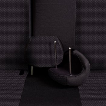 5 499 р. Комплект чехлов для сидений (РЗСиС 60/40 2Г жаккард) Дублин Lord Autofashion  Chevrolet Niva  2123 (2002-2020) дорестайлинг, рестайлинг (серый, вставка Стежок серый, строчка серая))  с доставкой в г. Керчь. Увеличить фотографию 8