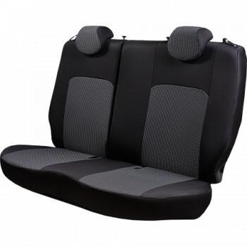 5 949 р. Комплект чехлов для сидений (РЗСиС 60/40 2Г жаккард) Дублин Lord Autofashion  Chevrolet Niva 2123 рестайлинг (2009-2020) (серый, вставка Сеул серая, строчка серая)  с доставкой в г. Керчь. Увеличить фотографию 6