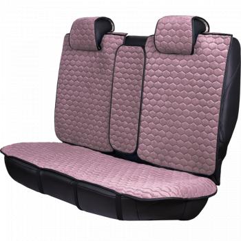 6 749 р. Накидка на сиденье (5 мест Афины) ТЕЙЛОР ст СОТА Lord Autofashion   (розовый, строчка бежевая)  с доставкой в г. Керчь. Увеличить фотографию 5