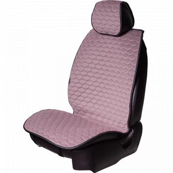 6 749 р. Накидка на сиденье (5 мест Афины) ТЕЙЛОР ст СОТА Lord Autofashion   (розовый, строчка бежевая)  с доставкой в г. Керчь. Увеличить фотографию 2