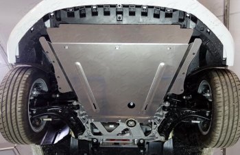 Защита картера и КПП (кроме 2L) ТСС Тюнинг Audi A3 8V1 хэтчбэк 3 дв. дорестайлинг (2012-2016) (алюминий 4 мм)