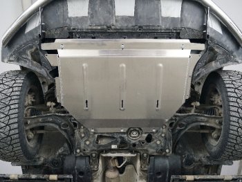 Защита картера двигателя (алюминий) TCC Volkswagen Tiguan  Mk2 (2016-2020) дорестайлинг
