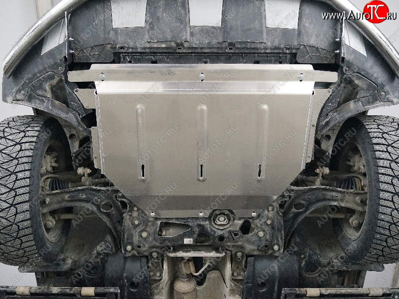 11 399 р. Защита картера двигателя (алюминий) TCC Volkswagen Tiguan Mk2 дорестайлинг (2016-2020)  с доставкой в г. Керчь