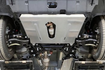 Защита картера и КПП ТСС Тюнинг Changan CS75 (2018-2022) 1-ый рестайлинг (алюминий 4 мм)