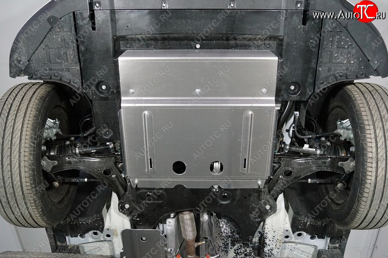 8 199 р. Защита картера и КПП (1-6L Turbo)ТСС Тюнинг EXEED TXL  дорестайлинг (2020-2021) (алюминий 4 мм)  с доставкой в г. Керчь