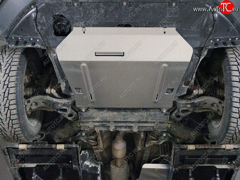 9 399 р. Защита картера и КПП ТСС Тюнинг Geely Atlas Pro NL3 (2019-2025) (алюминий 4 мм)  с доставкой в г. Керчь