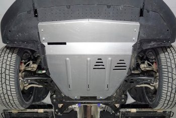 Защита картера и КПП ТСС Тюнинг Geely Tugella FY11,HPBA4 рестайлинг (2022-2025) (алюминий 4 мм)