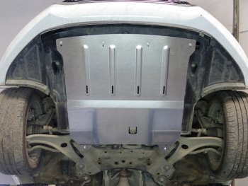 Защита картера и КПП ТСС Тюнинг Hyundai I40  1 VF (2011-2019) дорестайлинг седан, дорестайлинг универсал, рестайлинг седан, рестайлинг универсал (алюминий 4 мм)